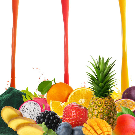 All fruits are organically grown in Jamaica