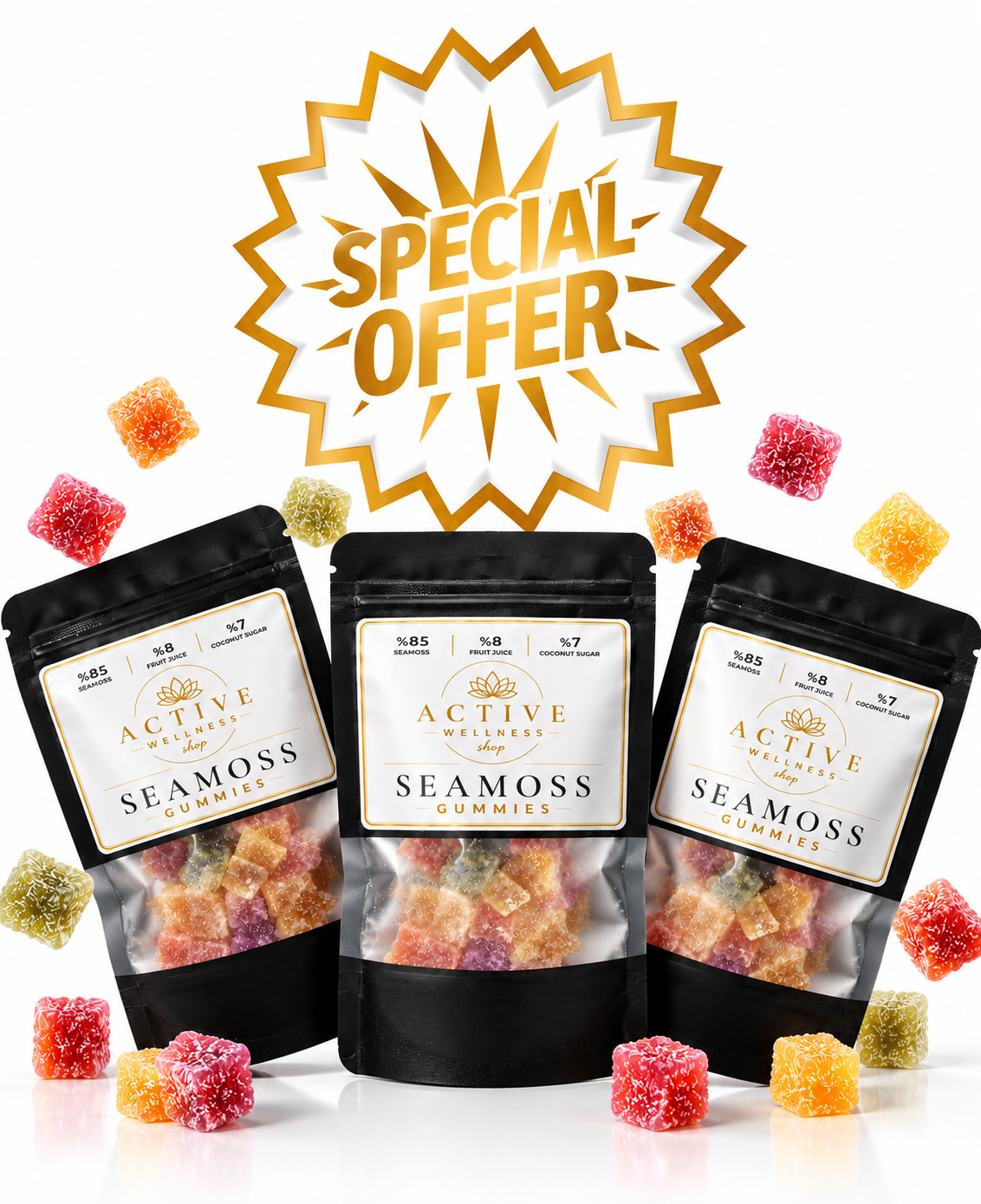 LIMITED TIME OFFER! - 3 PACKS FOR $50