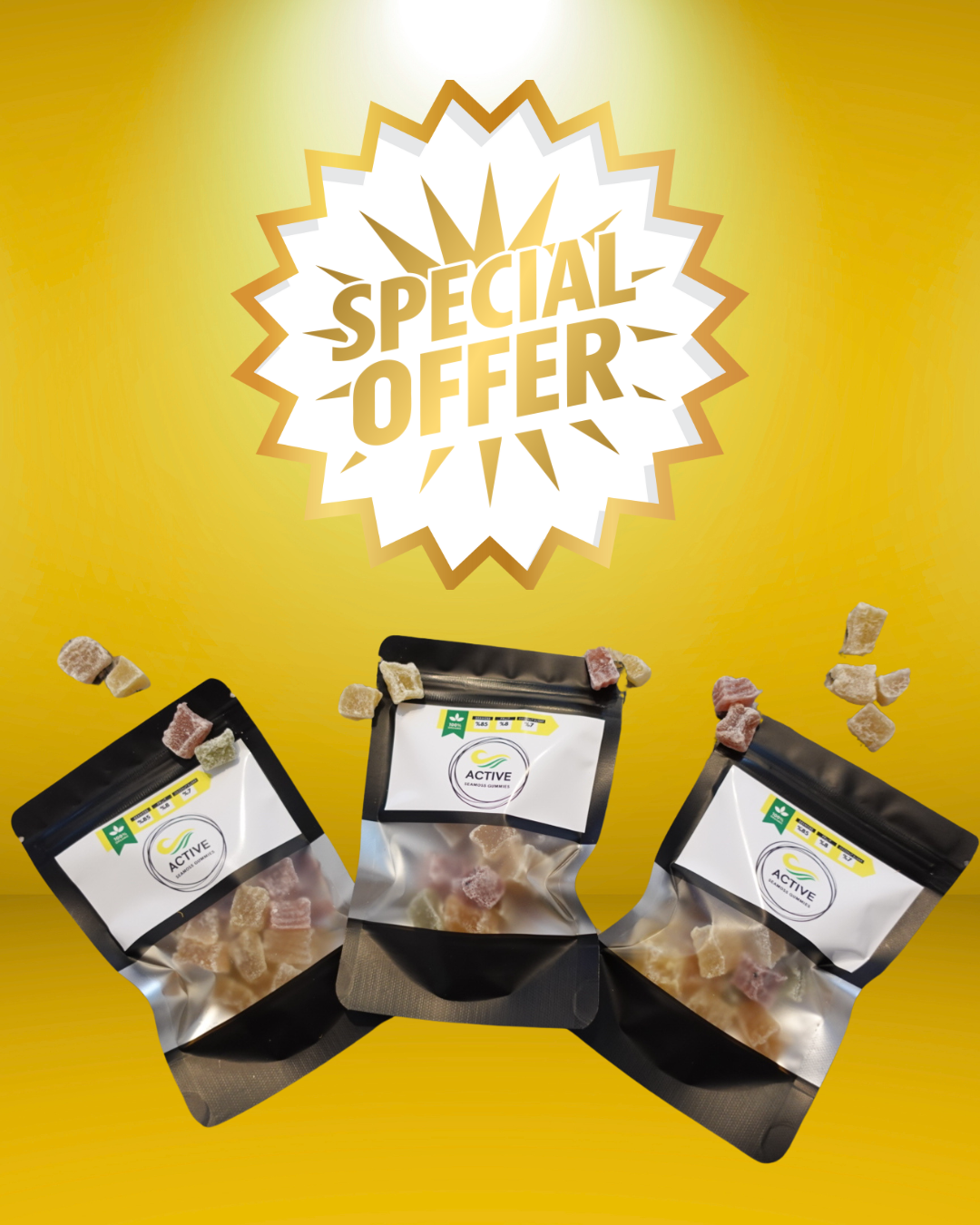 LIMITED TIME OFFER! - 3 PACKS FOR $50